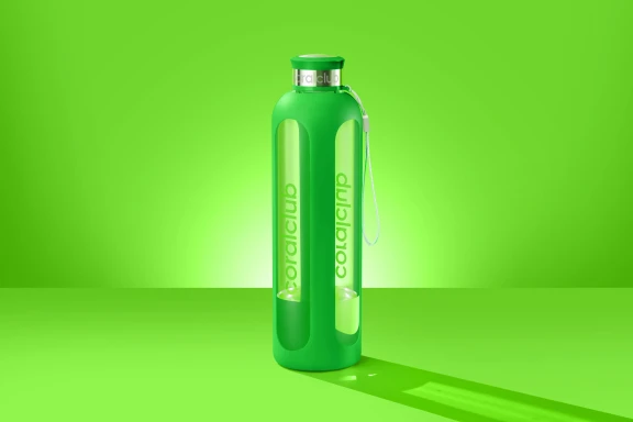 შუშის ბოთლი "ClearWater"