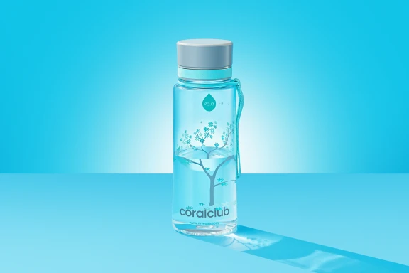 წყლის ბოთლი EQUA "პიტნის აყვავება"